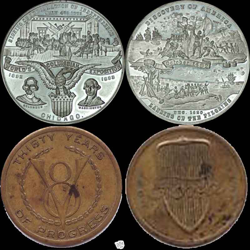 Columbian-Expo-Medal-And-Ford-Medal